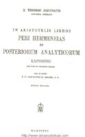Photo Peri Hermeneias et Posteriorum Analyticorum